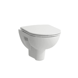2d684ae6-145c-47ae-9bfe-15abbd3b0a25 LAUFEN H8219520000001 Laufen PRO 821952 Wand-WC Tiefspüler Compact spülrandlos Sanitärkeramik weiß Verpackungseinheit:1ST – Bild 1