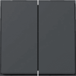 GIRA 329567 Wippe 2f Gira TX_44 (WG UP) Anthrazit  Verpackungseinheit:1ST