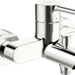 HANSA 5244 2267 HA EHM Wannenfüll- und Brausebatterie HANSAVANTIS 5244 Ausladung 154 mm Chrom Pinhebel  Verpackungseinheit:1ST