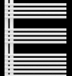 ALVA AQBHBE120.60R ALVA Bela 2.0 Badheizkörper Mittenan- schluss, 116,1x60cm, rechts offen, Weiß  Verpackungseinheit:1ST