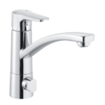 ALVA AQARJUSPT16 ALVA Juna Spültischarm. schwenkb. Rohrauslauf, Geräteanschluss, Chrom  Verpackungseinheit:1ST