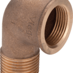 VIEGA 444 792 Viega Anschlusswinkel 90° Rotguss, Modell 2614.5 R: 1 Rp: 1 2614,5 Verpackungseinheit:1ST