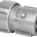 FISCHER GEORG FITTINGS 775217050 Primofit Übergangsstück mit IG, 3/8" für Stahlrohre, schwarz  Verpackungseinheit:1ST