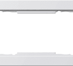 GIRA 100229 Rahmen 2fach ohne Mittelsteg E2 reinweiß glänzend  Verpackungseinheit:1ST