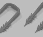 VOGEL&NOOT BJIAUCL000000A0 VN-FLOORTEC Haltenadel für Verlegeschiene (500Stk)  Verpackungseinheit:1PKG