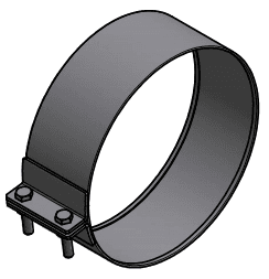 2fb2aaae-be5d-4a6e-96af-8611fad41c66 ALVA ALSB2.120 ALVA Rauchrohrbride Ø 120 mm Verpackungseinheit:1ST – Bild 1