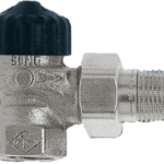 HEIMEIER 2201-02.000 IMI HEIMEIER Thermostat-Ventilunterteil Standard, Eckform, DN 15, vernickelt  Verpackungseinheit:1ST