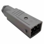 HIRSCHMANN 932143106 Rechtecksteckverbinder, Stift, 4p, 1re, Schraubanschluss, 0,5-1,5mm², Zinn, IP54