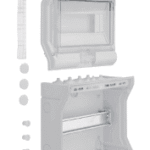 HAGER VE110D Kleinvert.,vector,APV,IP65 10M  Verpackungseinheit:1ST