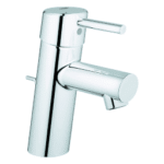 GROHE 32 204 001 GROHE Einhand-Waschtischbatterie Concetto 32204_1, S-Size, Einlochmontage, Zugstangen-Ablaufgarnitur 1 1/4'', chrom 32204_1 Verpackungseinheit:1ST