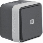 BERKER 50763505 Taster, Wechsler beleuchtet AP W.1 grau  Verpackungseinheit:1ST