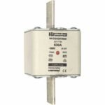 MERSEN S217734 NH-Sicherungseinsatz, 630A, NH3, 500V, gL/gG(Ganzbereichs-Leitungsschutz/Ganzbereichs-Gerätesch.), Kombikennmelder