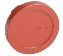 337ea881-afed-4f5f-91c2-b7cd702e9775 VICTAULIC F0060M076ZZR000 76,1 mm Typ 60 Endkappe rot Verpackungseinheit:1ST – Bild 1