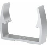 OBO BETTERMANN 2149963 Rohrschelle, M63, Aluminium, anreihbar, Schraubloch