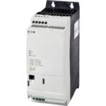 EATON 174337 DE1-346D6FN-N20N Drehzahlstarter, dreiphasiger Netzanschluss, dreiphasiger Motoranschluss bei 400 V, 6,6 A und 3 kW / 3 HP, mit integriertem EMV-Filter