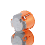 ALVA HWDWD68T Hohlwand Gerätedose winddicht Ø68 mm Tiefe 61mm, bis M25  Verpackungseinheit:1ST