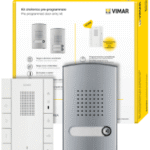 VIMAR-ELVOX K40547.E Haustelefon-Set 1-Fam. Voxie  40547+4014  Verpackungseinheit:1ST