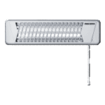 STIEBEL ELTRON 229339 Infrarot-Quarzstrahler IW 120, 1.2 kW/230 V IW 120 Verpackungseinheit:1ST