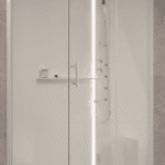 ALVA AQDDSPE12.8RW ALVA Spa 1.0 Dampfdusche m.Thermost. re. 120x80cm, Eckkabine, ESG Clean,Weiß  Verpackungseinheit:1ST