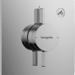 HANSGROHE 75614000 hansgrohe DuoTurn Q Mischer Unterputz für 1 Verbraucher, Chrom 75614XXX Verpackungseinheit:1ST