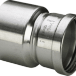 VIEGA 483 142 Viega Sanpress Inox XL-Reduzierstück mit SC-Contur Stahl nichtrostend, Modell 2315.1XL VdS-Zulassung d1: 88,9 d2: 54 2315.1XL Verpackungseinheit:1ST