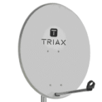TRIAX 126539 Offset Antenne, Stahl, 85 x 75 cm, lichtgrau TDS 80LG PM Verpackungseinheit:1ST