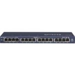 NETGEAR GS116GE 16 Port Gigabit Desktop/Wandanbau Switch