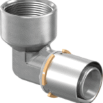 UPONOR 1046910 Uponor S-Press Winkelmuffe 40-Rp1 1/2"FT  Verpackungseinheit:1ST