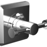 ALVA AQASPRDHTH ALVA Prima Handtuchhaken doppelt Chrom  Verpackungseinheit:1ST