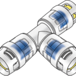 KE KELIT 730610DDB KE KELIT KWP440X KELOX-PROTEC CLIX PPSU T-Stück 20/20/16 KWP440X Verpackungseinheit:1ST