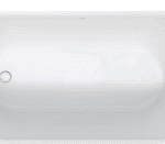 DURAVIT 700580000000000 DU DuraSenja BW Ecke links,Weiß,Acryl  1700x800x585 mm,Oval,RS 2,incl.FG u.AÜL 700580 Verpackungseinheit:1ST