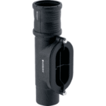 GEBERIT 393.503.14.1 GE Silent-Pro Reinigungsstueck 90 Gr. d110mm Oeffnung oval  Verpackungseinheit:1ST