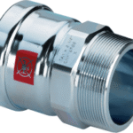 VIEGA 629 977 Viega Prestabo XL-Übergangsstück mit SC-Contur Stahl unlegiert, verzinkt, Modell 1111XL VdS-Zulassung d: 76,1 R: 2½ 1111XL Verpackungseinheit:1ST