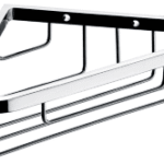 ALVA AQASVAESK1 ALVA Varia 1.0 Eckseifenkorb 18,6x13,4cm, Chrom  Verpackungseinheit:1ST