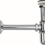 STROHM-MOFÉM ZRT. 1004181 Teka Waschtisch-Gusskappensifon 5/4" mit Ventil, schweres Modell ,chrom  Verpackungseinheit:1ST