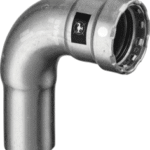 VIEGA 770 006 Viega Bogen 90 Grad mit SC Megapress S 4316.1 in 1 1/2 Zoll Stahl Zn-Ni besch. 4316,1 Verpackungseinheit:1ST