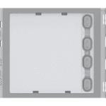 BTICINO 352000 Ruftasten-Modul mit 4 Ruftasten (1-reihi g) für Türstation SFERA  Verpackungseinheit:1ST