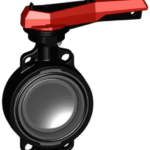 FISCHER GEORG 161567004 GF Absperrklappe 567 Wafer PVC-U/EPDM d 90  Verpackungseinheit:1ST