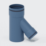 POLOPLAST 03628 POLO-KWL Lüftungsabzweig mit Kondensatsperre DN 110/75/45  Verpackungseinheit:1ST