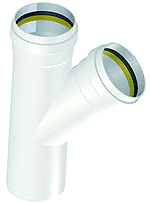 3f92c26b-e2c7-4c81-bd73-9b69374595cd POLOPLAST 06413 PP-Polo-Eco-Plus Premium Abzweiger DN250x200/da250x200mm f.SN8 u.SN12 weiss Verpackungseinheit:1ST – Bild 1