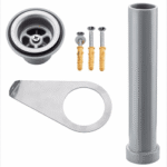 ALVA AQSLVAAVS ALVA Varia Ablaufventil-Set inkl. Befes. u. Standrohr, für AQSLVAAB++GFK  Verpackungseinheit:1ST