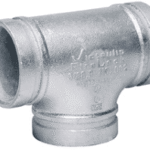 VICTAULIC F00020030ZZG000 88.9 mm/3" No. 002 T-Stück Firelock Verzinkt  Verpackungseinheit:1ST