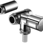 ALVA AQNAV ALVA Varia Nebenanschlussventil 3/4 m. RV, Ausführung rechts, chrom  Verpackungseinheit:1ST