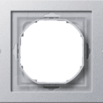 GIRA 021165 Rahmen 1fach TX44 (Unterputz IP44) alu lackiert  Verpackungseinheit:1ST