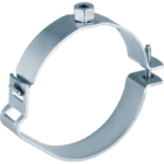 GEBERIT 366.843.00.2 GE PE Rohrschelle d 90mm verzinkt mit Gewindemuffe M10 366843  Verpackungseinheit:1ST