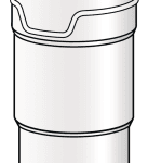 KE KELIT 14606PP0 ASP240 PHONEX AS-PLUS Langmuffe 160 ASP240 Verpackungseinheit:1ST