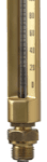 JAKO 4200309000 Maschinenthermometer Fig. 42 NG 110x63 mm G 1/2"A gerade 0-120C  Verpackungseinheit:1ST