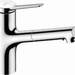 HANSGROHE 74800000 hansgrohe Zesis M33 Einhebel-Küchenmischer, 150, Ausziehbrause, 2jet, Chrom 74800XXX Verpackungseinheit:1ST