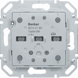 458c1638-c458-4ebf-9ca2-43b75889cee7 BERKER 80142180 KNX S.1/B.x Tastsensor-Modul 2fach Up Verpackungseinheit:1ST – Bild 1