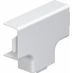 OBO BETTERMANN 6192459 T-Stück LF-K, 30x18,5mm, Haubenformteil, Kunststoff, reinweiß, RAL9010, unbehandelt